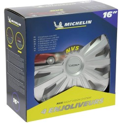 Enjoliveurs 15 pouces argenté MICHELIN 009127 