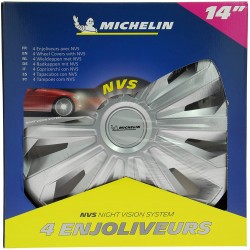 Enjoliveurs 16 pouces Michelin 009128 chromés