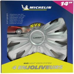 Enjoliveurs 16 pouces Michelin 009128 chromés