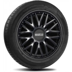 Enjoliveurs 13 pouces noir SPARCO Roma 